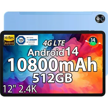 Mobilní telefon Tablet DOOGEE T40 Pro 12" 20 GB / 512 GB modrý