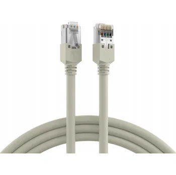 Síťový kabel SÍŤOVÝ KABEL LAN ETHERNET S/UTP kat. 5e RJ45 / RJ45 2m ŠEDÝ
