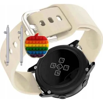 Pouzdro na mobilní telefon Pásek Řemínek pro Acme SW101, Silikon Béžová Poutko, nastavitelný