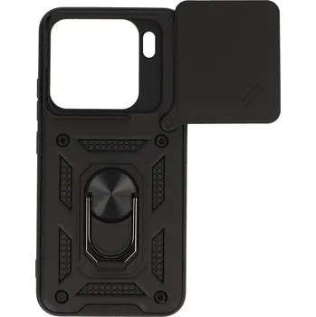 Pouzdro na mobilní telefon Ultra odolný zadní kryt Armor Lens pro Xiaomi 15 Pro 5G černý