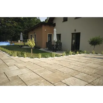 Dlažba Zámková dlažba betonová Suprema kombi 6 cm bílohnědá 107.83 Kg/m2 STAVEBNINY Sklad21 HO5481486 (STAVEBNINY Sklad21 HO)