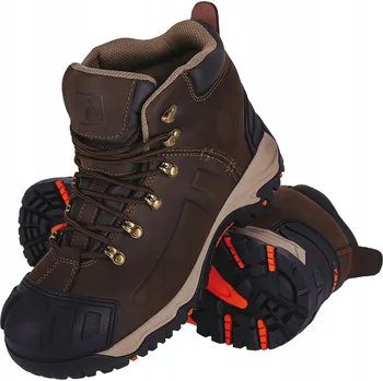 Pracovní oblečení Bezpečnostní boty z kůže typu crazy-horse s zdvihem Reis HEWER BRB vel. 47