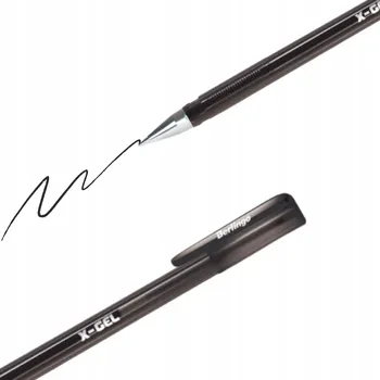 Gelová propiska černé Berlingo