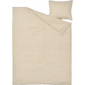 Povlečení IKEA DOFTAKLEJA Povlečení na přikrývku 150x200 a polštář 50x60 béžové kostkované