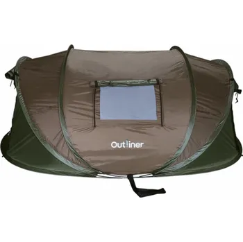 Stan OUTLINER Dvoumístný stan OUTLINER RD-NT16-02, hnědý, zelený