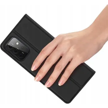 Pouzdro na mobilní telefon Pouzdro s klopou pro SAMSUNG GALAXY A72 5G černé Dux Ducis