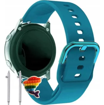 Pouzdro na mobilní telefon Řemínek Řemínek pro Garmin Vivomove Style, Silikonový Mořský Tah, nastavitelný