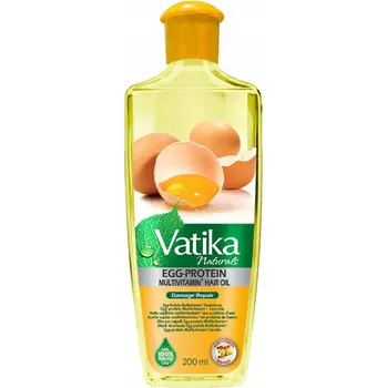 Vlasová regenerace Vatika Olej na vlasy s vaječnými proteiny a multivitamíny