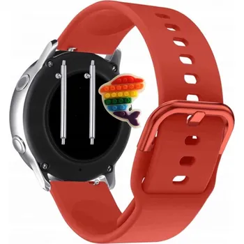 Pouzdro na mobilní telefon Pásek Řemínek pro DT NO.1 DT78, Silikon Červený Poutko, nastavitelný