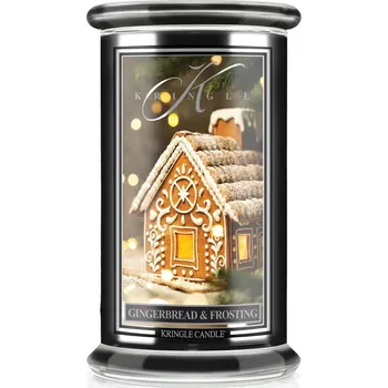 Svíčka Kringle Candle svíčka Reserve Gingerbread & Frosting (sójový vosk), 623 g