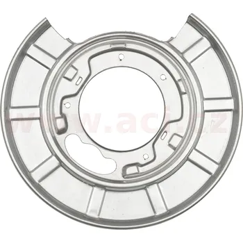 prachový štít zadního brzdového kotouče o průměru 296mm (vnější průměr 325mm) P