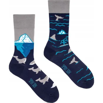 Pánské oblečení Spox Sox Ponožky CASUAL modré, velikost 36-39