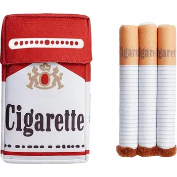 Hračka pro psa Hračka s cigaretami Giggle, pískací hračka zábavná plyšová hračka