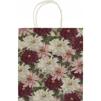 Kabelka Ozdobná taška A5 STBAG150 Jiřina fialová