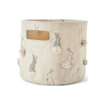 Úložný box Dekorativní košík Králičí Ocásek 20x18 cm dětský roztomilý úložný box na hračky