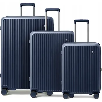 PUCCINI Sada CESTOVNÍCH KUFRŮ PC Polykarbonát 3v1 PC036-7A