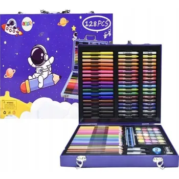 Výtvárné potřeby Výtvarná sada LEAN Toys 128 ks