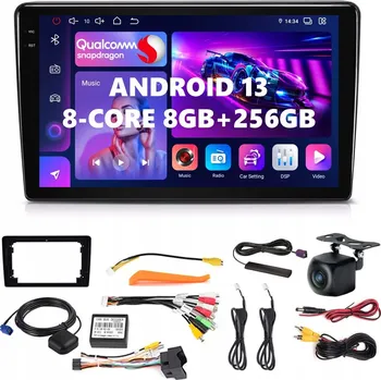 Autorádio AUTORÁDIO S ANDROIDEM 13 OPEL ZAFIRA B 2005-2014 ANDROID AUTO CARPLAY WIFI 8G/256GB