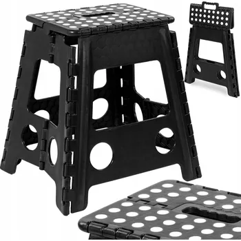 Zahradní židle ModernHome plast černá