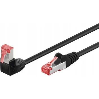 Síťový kabel Patchcord Goobay S/FTP 6 RJ45 / RJ45 0,25 m černý