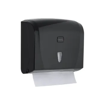 Zásobník na papírové ručníky Zásobník na papírové ručníky Biurotop nástěnný černý se zámkem