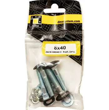Vrták Šrouby do dřeva Domax 8 x 40 mm, 4 ks