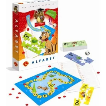 Desková hra Desková hra Abeceda - Hra s písmeny pro děti, výuka abecedy, zábava s abecedou, vzdělávací hra s písmeny, hry pro učení abecedy, písmenková hra, desková hra s písmeny Alexander