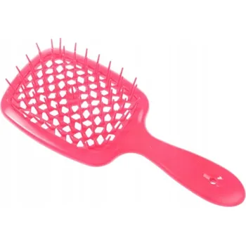 kartáč na vlasy JANEKE SUPERBRUSH ANTISTATICKÝ KARTÁČ NA VLASY FLUO RŮŽOVÝ