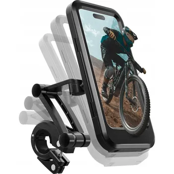 Vodotěsný držák na telefon - kolo, skútr, motocykl, čtyřkolka; 4,7-6,9 palce