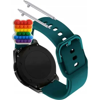 Pouzdro na mobilní telefon Pásek Řemínek pro Huawei Watch 3 Elite, Silikon Zelený Poutko, nastavitelný