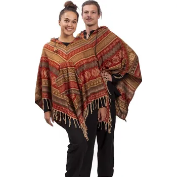Dámské pončo Indiánské pončo Aanya
