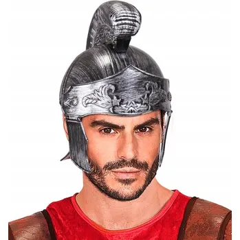 Cyklistická přilba ŘÍMSKÁ PŘILBA ŠEDÁ S HŘEBENEM