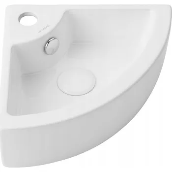 Umyvadlo Nástěnné asymetrické umyvadlo UPTREND Cherry 44,5 cm bílé