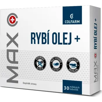 Přírodní produkt COLFARM SA Rybí olej Plus 30 cps.