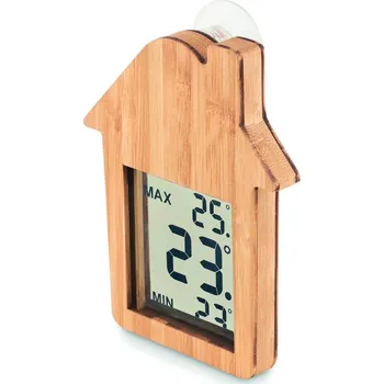 Meteostanice Meteostanice z bambusu 5 bez potisku bez potisku