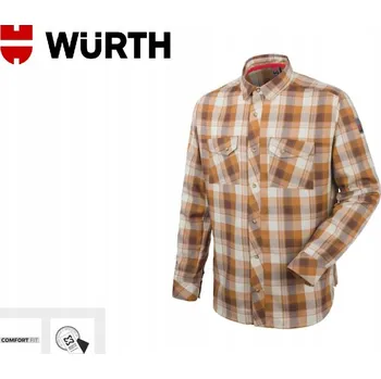 Pracovní oblečení PRACOVNÍ KOŠILE WURTH MODYF NATURE HNĚDÁ vel. 3XL