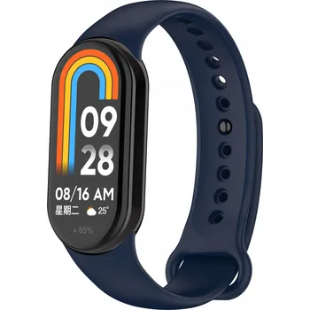 Řemínek na hodinky ŘEMÍNEK ŘEMÍNEK PRO XIAOMI MI SMART BAND 8 / 9 / 10 - TMAVĚ MODRÝ