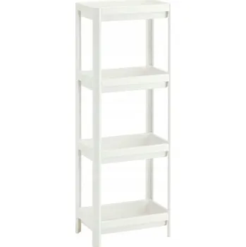 regál Koupelnový regál IKEA bílý 23 x 36 x 100 cm