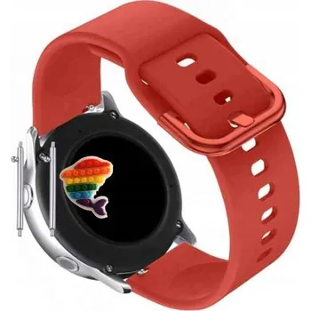 Pouzdro na mobilní telefon Řemínek / Pásek Řemínek pro Maxcom FW55 Aurum Pro, Silikonový Červený Smyčka, nastavitelný