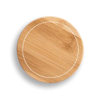 SNEAD. Konvička z borosilikátového skla s bambusovým víčkem 750 ml 4000 uzávěr láhve, ∅ 70 Gravírování laserem, 1 barva