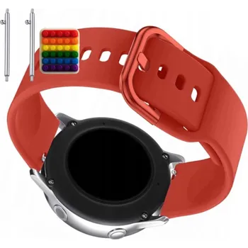 Pouzdro na mobilní telefon Pásek Řemínek pro Agptek LW11, Silikon Červený Poutko, nastavitelný