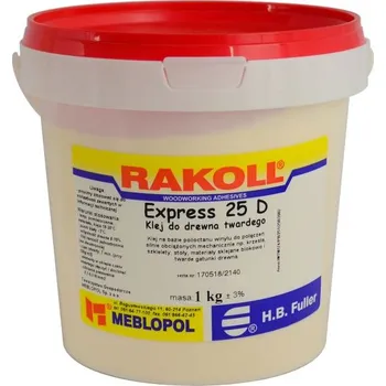 Průmyslové lepidlo Lepidlo na tvrdé dřevo Rakoll Express 25 D 1 kg