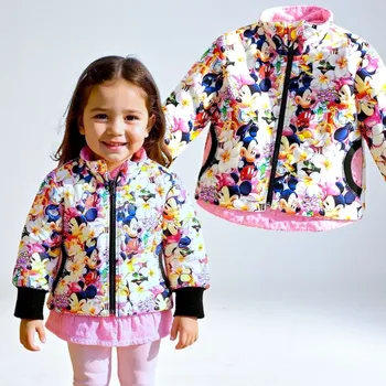 Dívčí mikina Holčičí mikina kabátek myš kreslená 86 92 Holčičí mikina zip