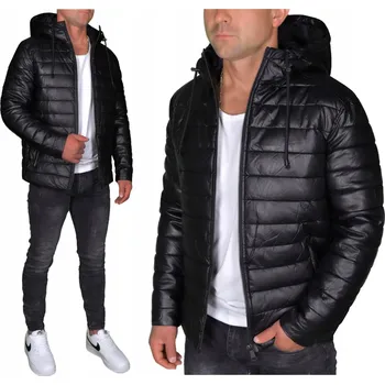 Moto bunda J STYLE pánská prošívaná bunda bez kapuce 11Z8188 velikost XXL