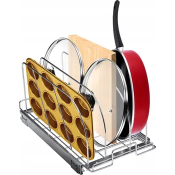 Odkapávač na nádobí SucceBuy Odkapávač Na Nádobí 8,5 x 21 palců Regulovatelná Ocel