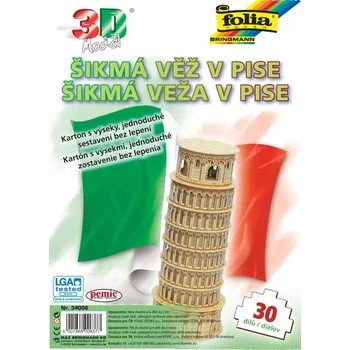 3D puzzle 3D model Šikmá věž v Pise