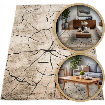 Koberec Koberec Eureka Home béžový obdélníkový moderní 160x220 cm polypropylen