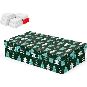 Krabice dárková vánoční A-V002-G 36x22x9cm