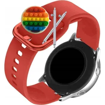 Řemínek na hodinky Řemínek / Pásek Řemínek pro Hama 9000, Silikonový Červený Smyčka, nastavitelný