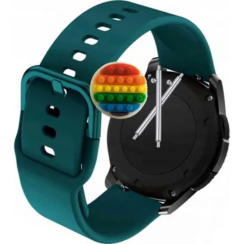 Pouzdro na mobilní telefon Řemínek Řemínek pro Motorola Moto Watch 70, Silikonový Zelený Smyčka, nastavitelný